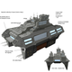 Illustration for article titled How Syfy's Dark Matter Created the Ultimate Police Ship